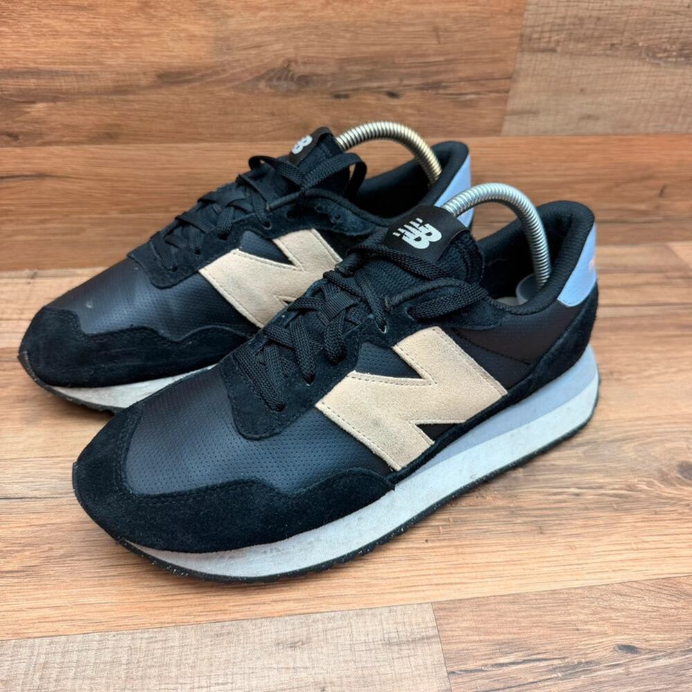 New Balance 237 Women's Size 9.5 Running Shoes Black White